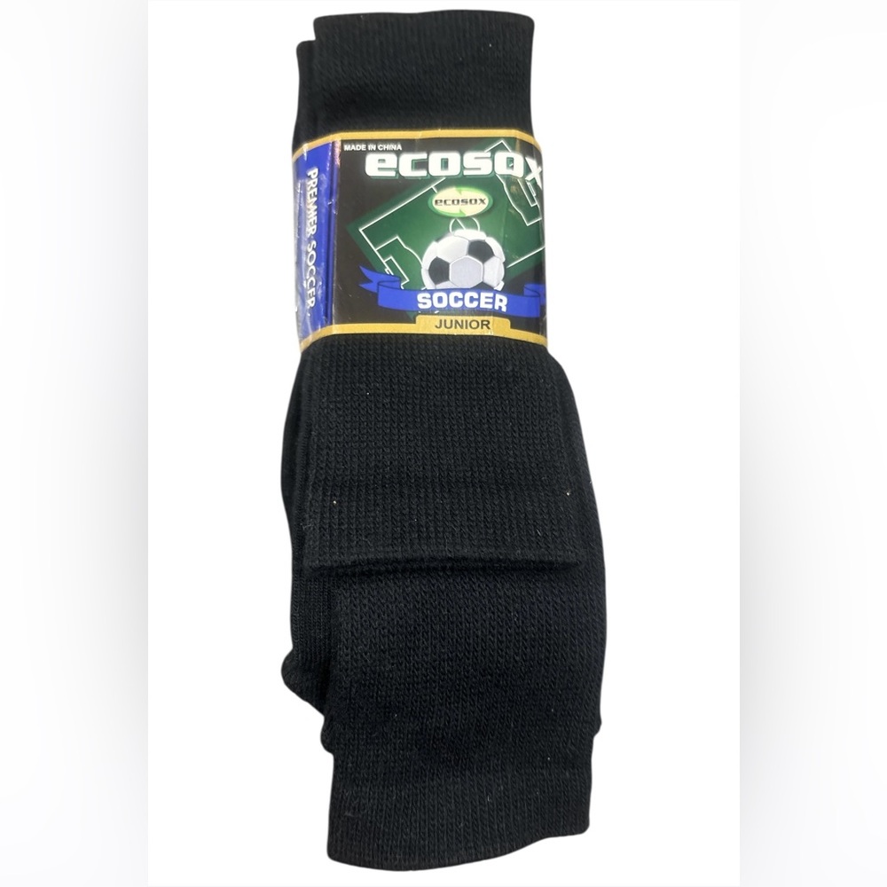 Premier Black Junior Athletic Socks